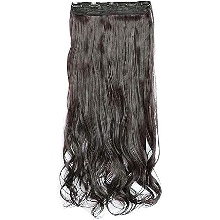 DILLARDS Five Clip Curls Long Curly Hair Wig Hair Extension For Female - Image 2